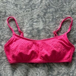 No Boundaries Vibrant Pink Lace Bra